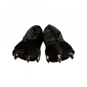 Тапки Лапки черные S, 20-35 размер